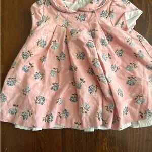 Floral Pink Baby Dress